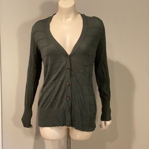 Army green Merona cardigan